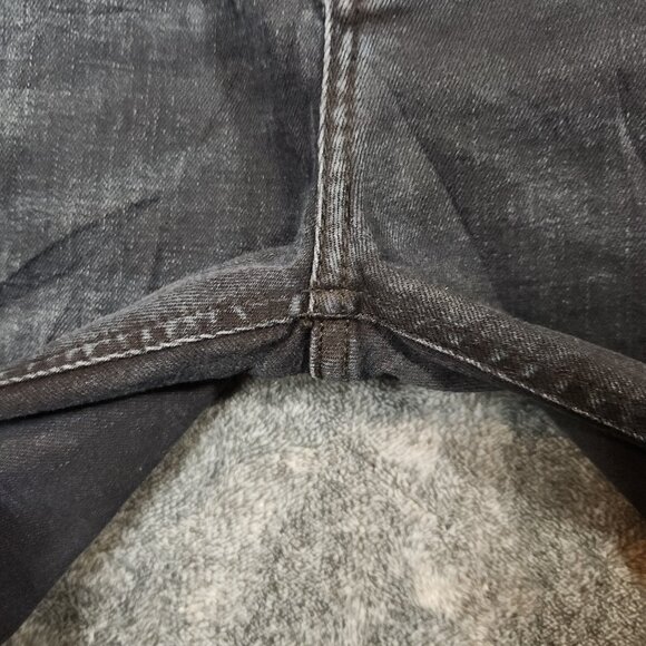 John Enzzo Men Jeans Luxury Designer Europe Size 38x32 Dark Wash Blue Denim - Picture 3 of 13